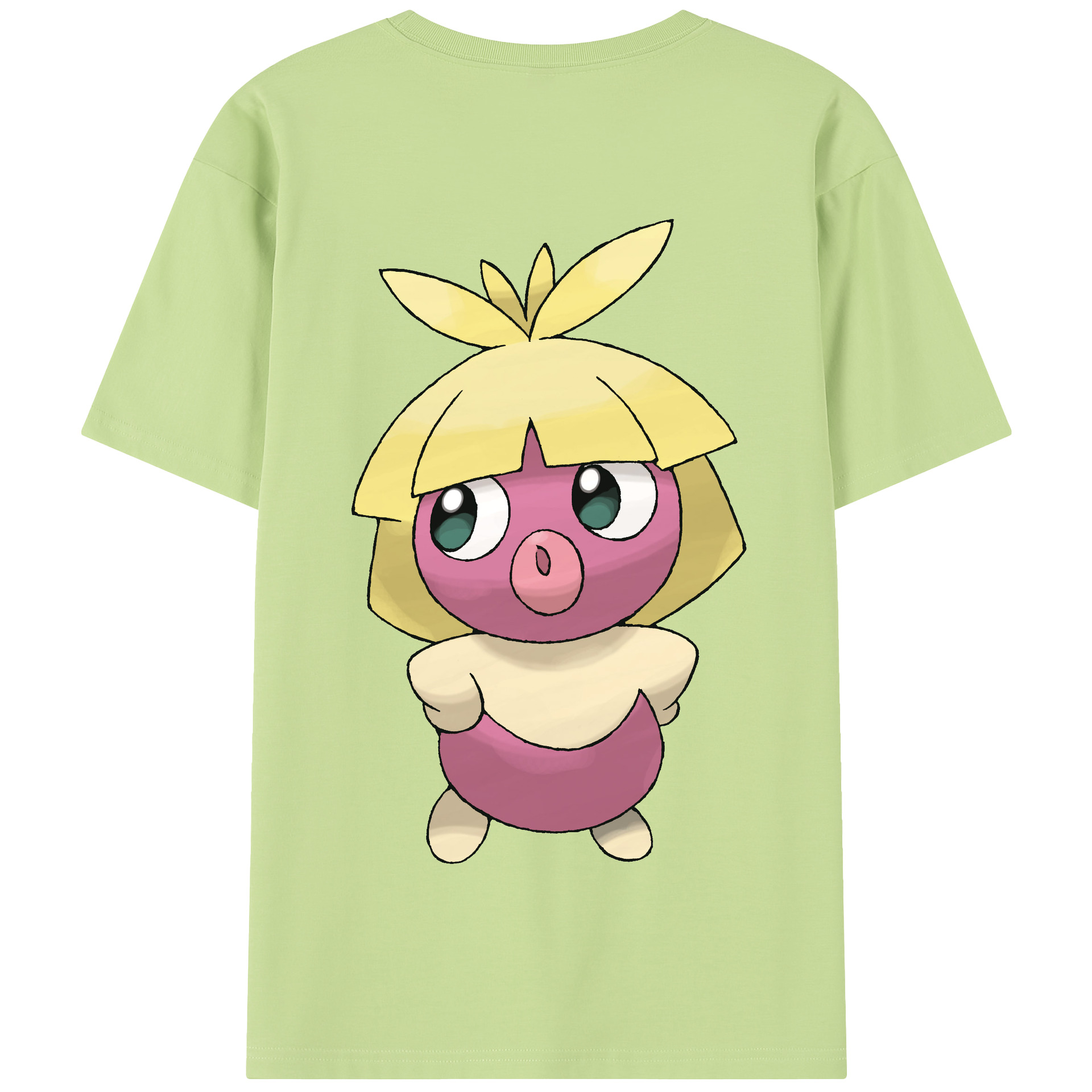（画像用） ポケットモンスター Pokémon 綿100％半袖Tシャツ（背面プリント）
